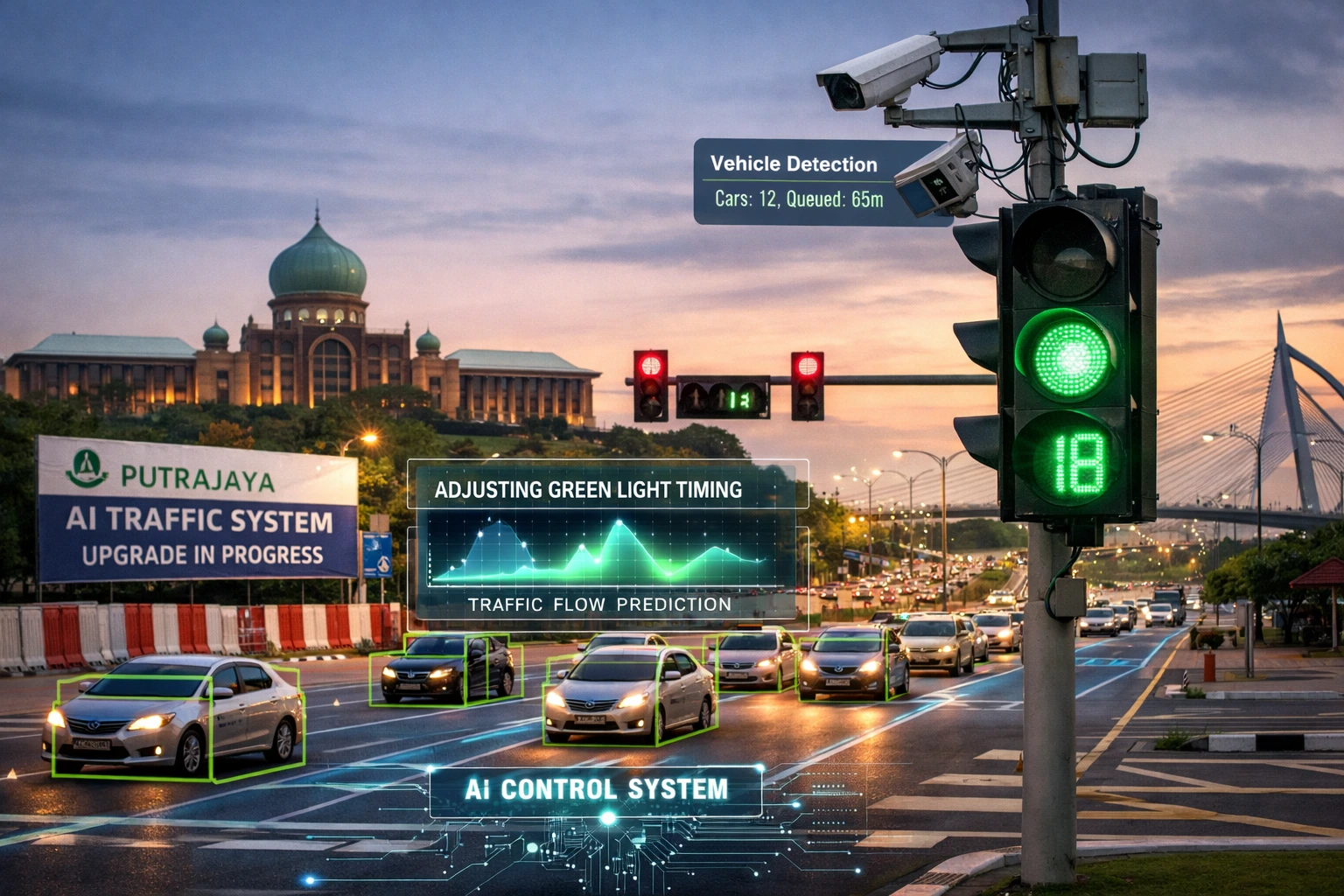Putrajaya AI Traffic Light System